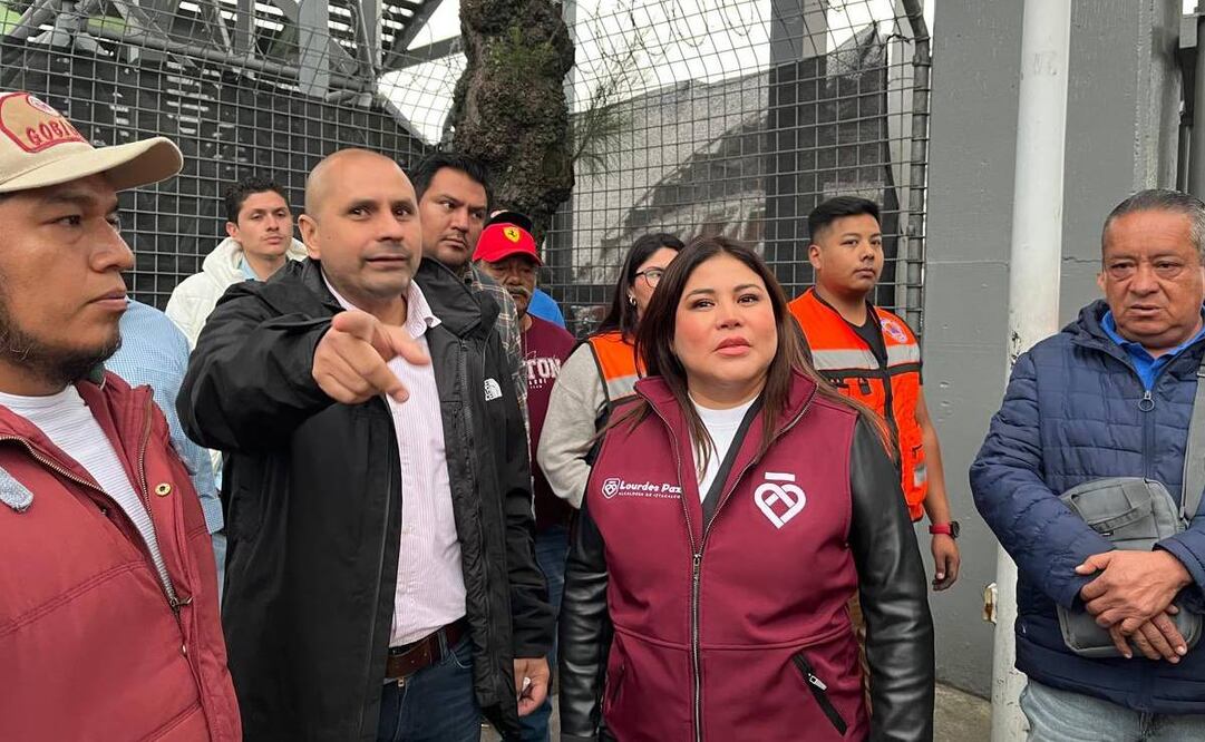 Alcaldesa de Iztacalco, Lourdes Paz, supervisa inmedicaciones del Estadio GNP y el Palacio de los Deportes / Foto: @IztacalcoAl