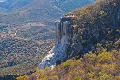 Cuánto cuesta ir a las cascadas petrificadas de Hierve el Agua, en Oaxaca