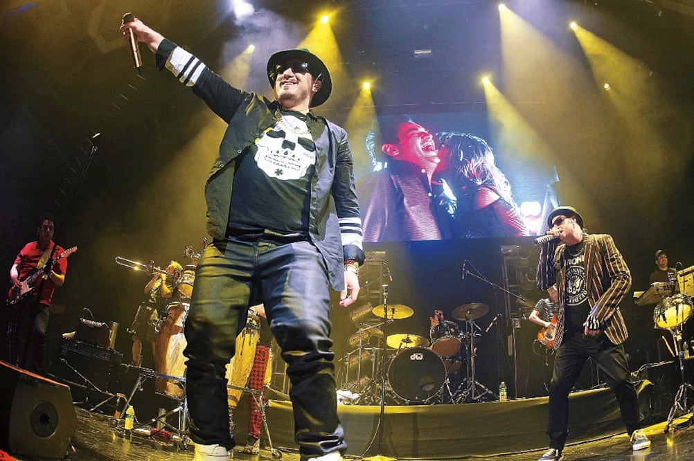 Ofrecieron temas de su nuevo disco, con el cual se encuentran en gira (ARIEL OJEDA. EL UNIVERSAL)