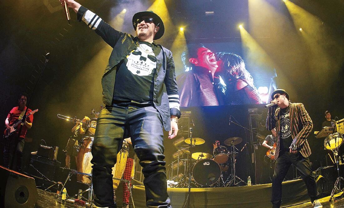 Ofrecieron temas de su nuevo disco, con el cual se encuentran en gira (ARIEL OJEDA. EL UNIVERSAL)