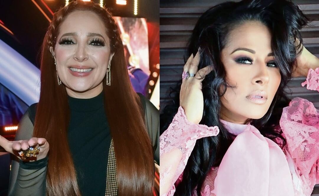 Myriam Montemayor, la ganadora de la primera generación de “La Academia” y Toñita. Foto: Armando Pereda, Archivo El Universal