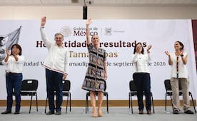Sheinbaum presenta segundo informe de gobierno en Tamaulipas; no hay divorcio entre pueblo y gobierno, reitera