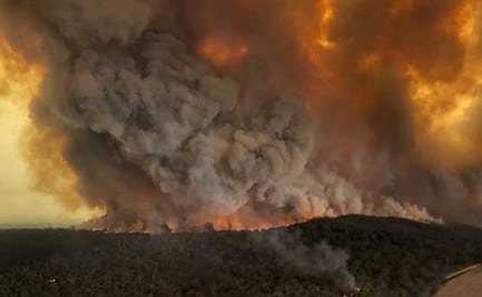 Humo de los incendios forestales de Australia llegó a Brasil