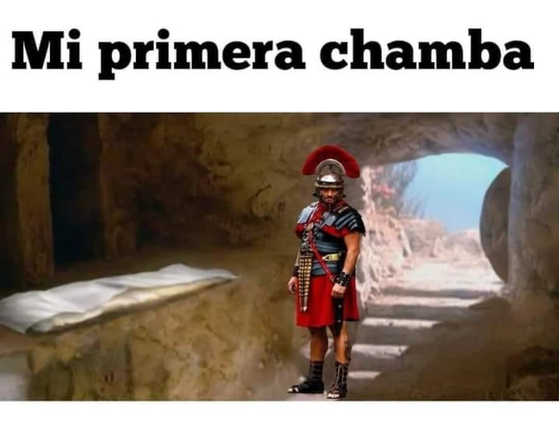 Memes de Domingo de Resurrección. Foto: Facebook