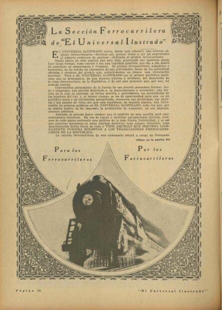 Vivir y hasta soñar con ferrocarriles