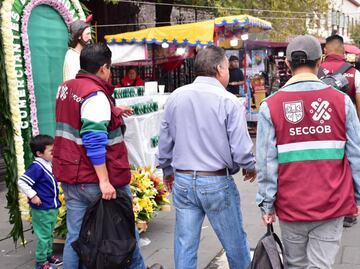 Registra San Hipólito arribo de feligreses de San Judas Tadeo; Secretaría de Gobierno monitorea para garantizar seguridad