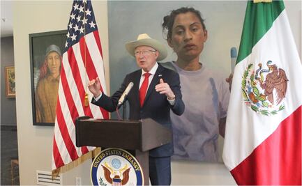 Falsa, supuesta solicitud de México para limitar o suspender colaboración en seguridad: embajador Ken Salazar 