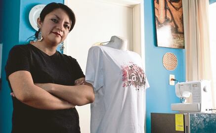 Mexican designer uses recycled PET bottles to make clothes