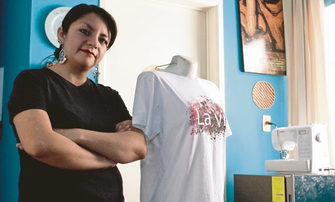 In order to wash it, one need only use 4 liters of water per kilo of PET fabric, unlike cotton fabrics which require around 32 liters of water per kilo - Photo: Irvin Olivares/EL UNIVERSAL