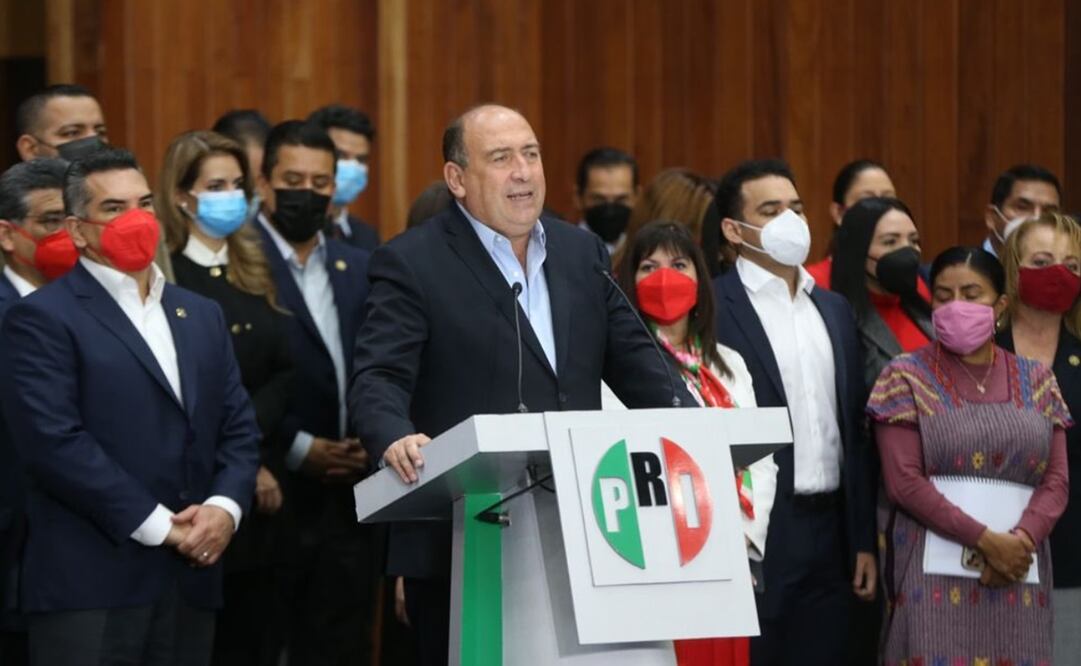 Rubén Moreira Valdez informó que en los próximos días presentará un proyecto de presupuesto alternoFoto: Twitter @GPPRIDiputados