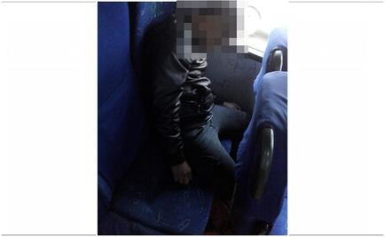 Ladrones disparan al techo y le dan a pasajero