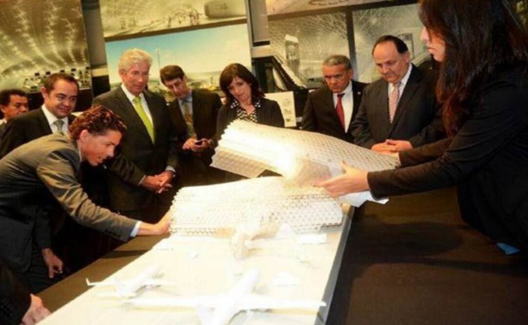 SCT revisa avances del proyecto arquitectónico del NAICM