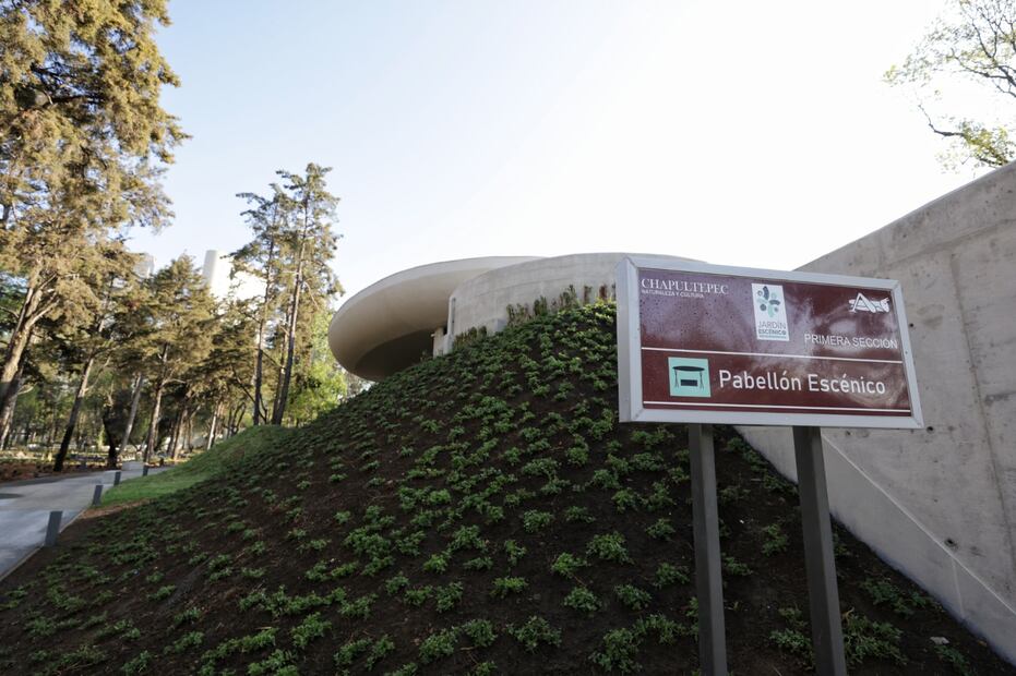 Jardín escénico de Chapultepec. Foto: Gobierno de la Ciudad de México