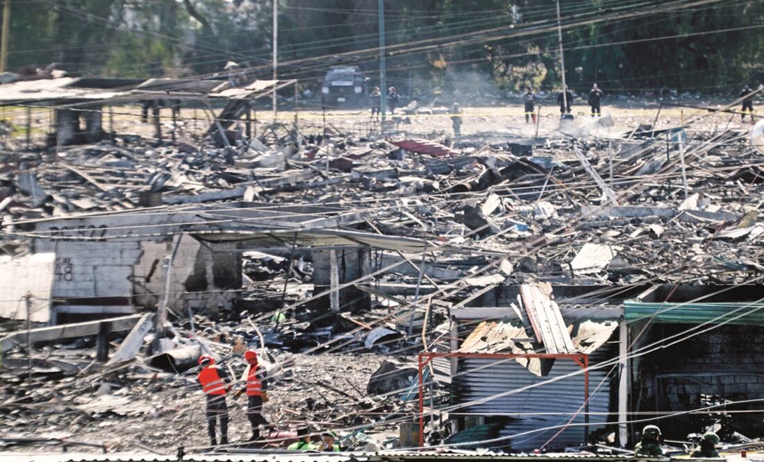 Van por otro tianguis pirotécnico en Tultepec