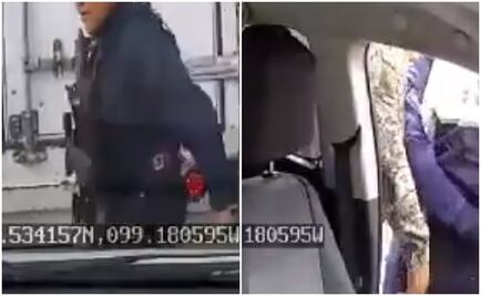 Se disfrazan de marino y policía para robar camión y patrulla en Tlalnepantla