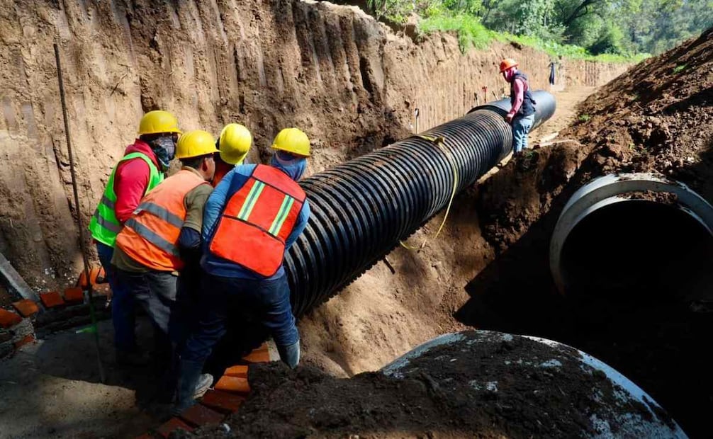 La Conagua ejecuta proyectos estratégicos con una inversión total estimada en más de 23 mil 300 millones de pesos. Foto: Especial
