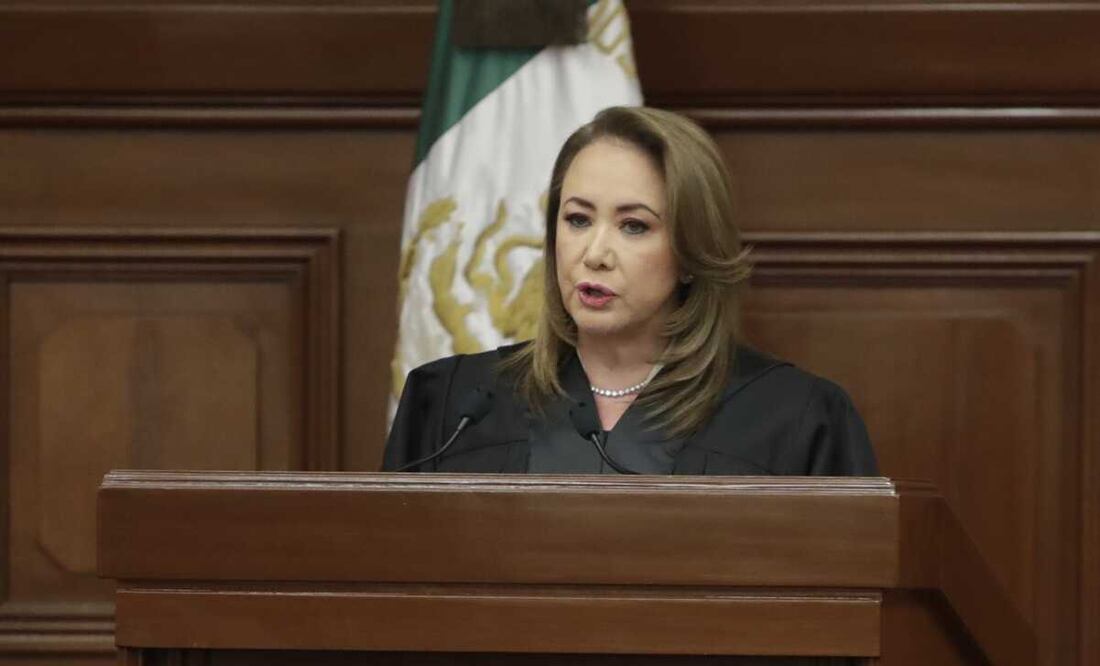 En diciembre pasado, la ministra y entonces candidata a ocupar la presidencia de la Corte fue señalada de plagiar su tesis de licenciatura.Foto: Archivo