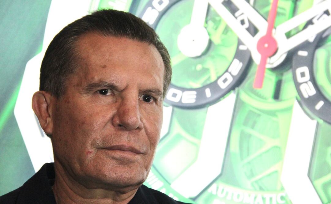 Julio César Chávez durante la presentación del reloj Jacob & CO - FOTO: Edgar Enríquez / El Universal