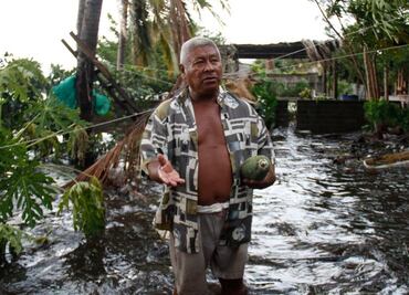 "Marty" deja daños en diferentes zonas de Guerrero