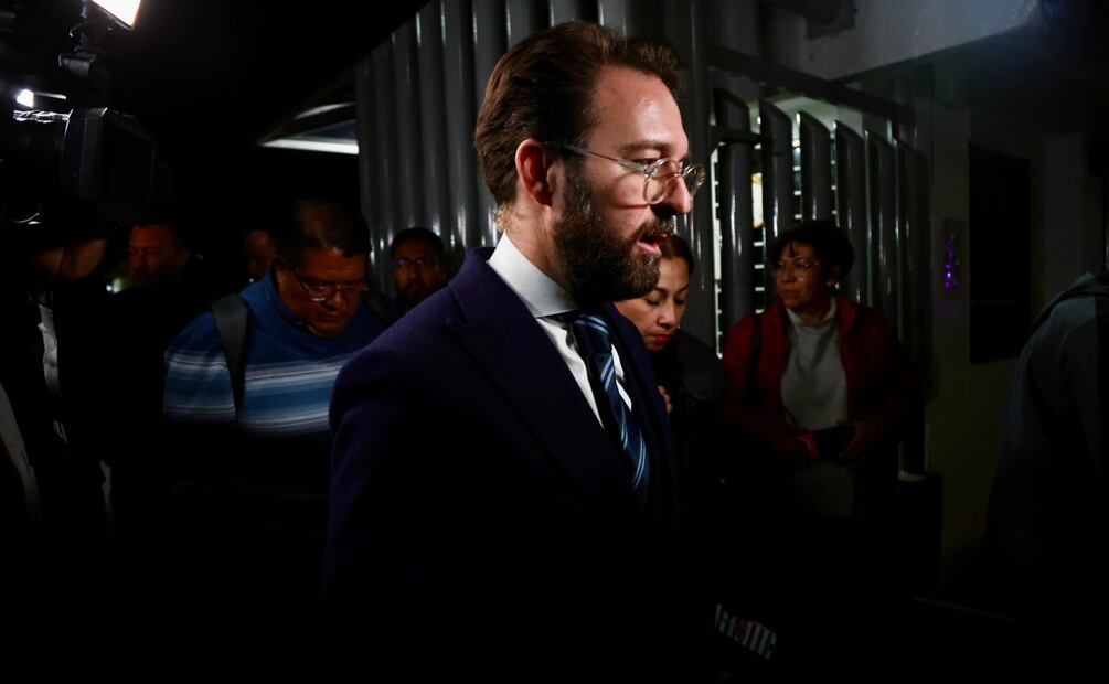 Pablo Campuzano De la Mora, abogado del exgobernador de Veracruz, Javier Duarte de Ochoa (12/11/2025). Foto: Valente Rosas / EL UNIVERSAL