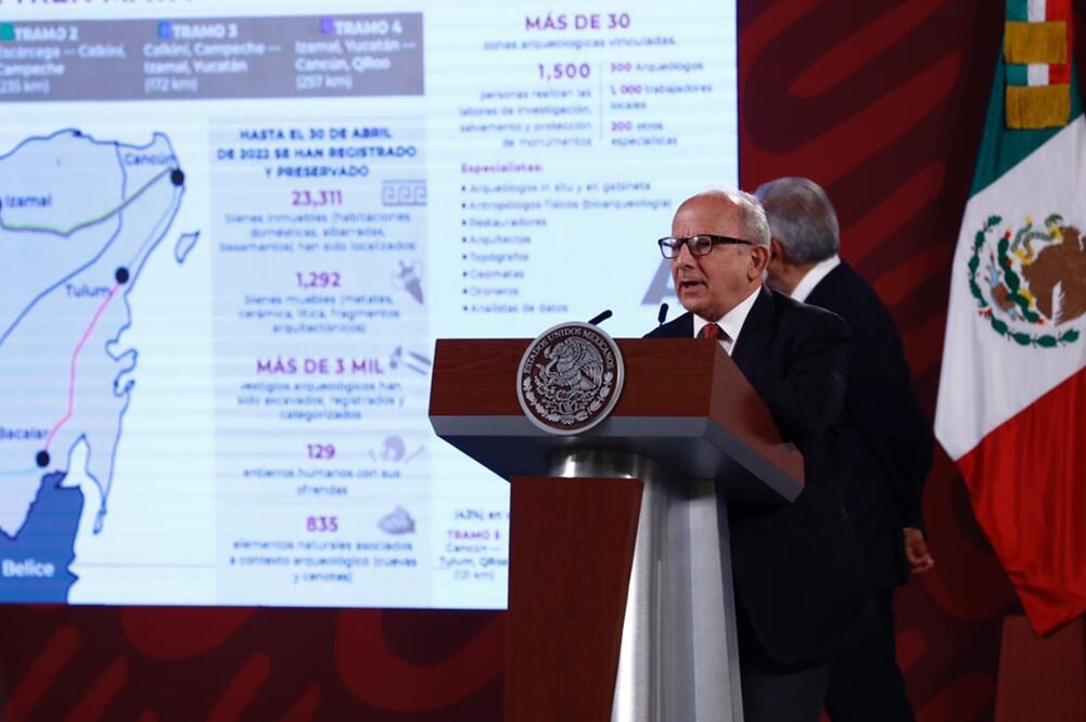 Conferencia mañanera. Foto: EL UNIVERSAL / Diego Simón Sánchez