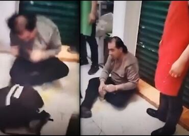 Detienen y golpean a presunto pedófilo en mercado de San Luis Potosí