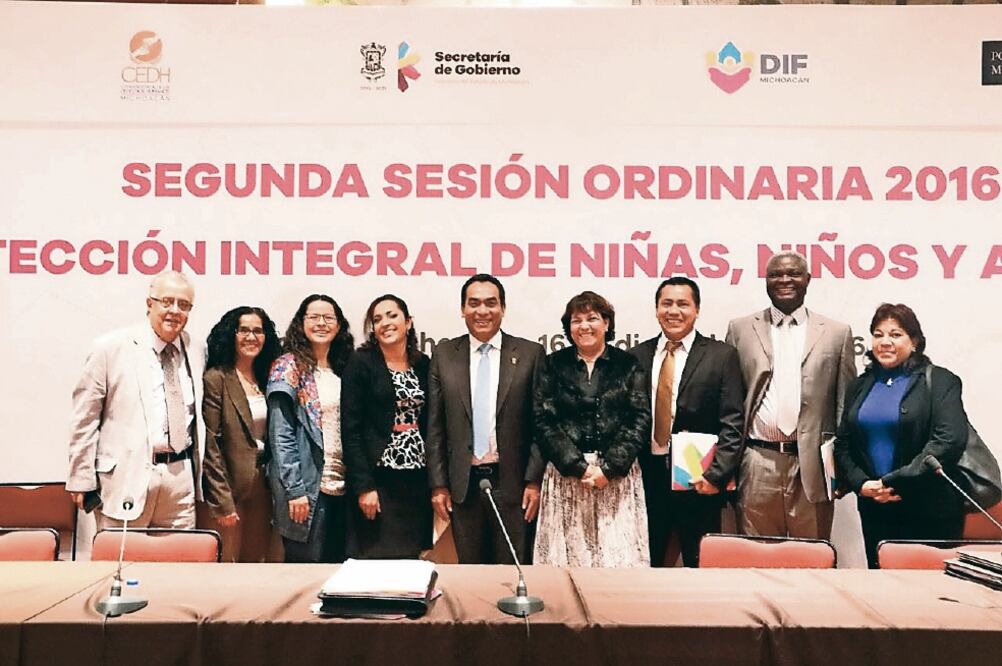 El secretario de Gobierno, Adrián López, encabezó la Segunda Sesión Ordinar ia del Sistema Estatal de Protección Integral de Niñas, Niños y Adolescentes. (ESPECIAL)