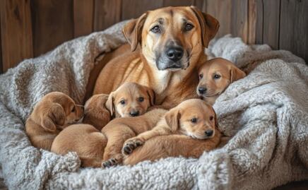 Una veterinaria confirma si se puede desparasitar o no a una perrita recién parida