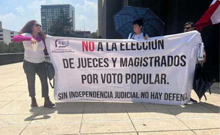 Alistan concentración en defensa del Poder Judicial; marcharán del Monumento a la Revolución al Zócalo