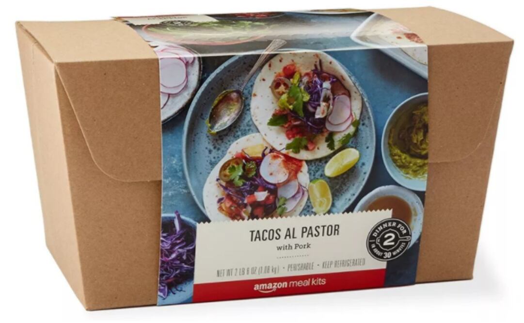 El servicio tiene un precio de entre 16 y 20 dólares por caja, y alcanza para dos personas