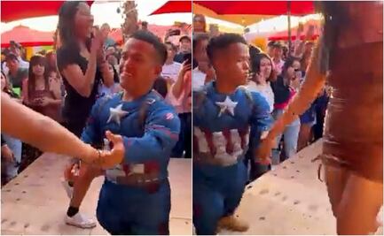 VIDEO: Medio Metro se olvida de "El Chavo del 8" y aparece como Capitán América