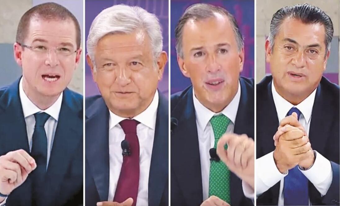 Presidential candidates - Photos/EL UNIVERSAL