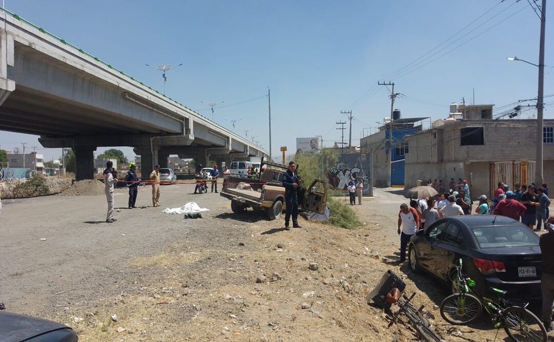 Hombre arrolla a 4 personas en Ecatepec; uno perdió la vida. Foto: Especial