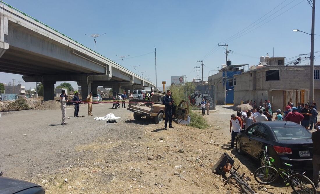 Hombre arrolla a 4 personas en Ecatepec; uno perdió la vida. Foto: Especial
