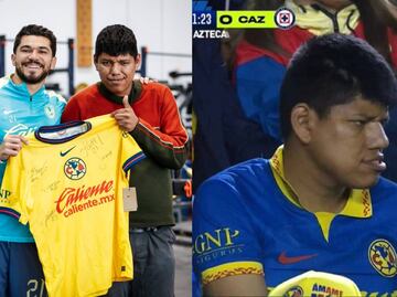 América le da un regalo especial al 'Bebote'; el aficionado que se hizo viral en redes sociales