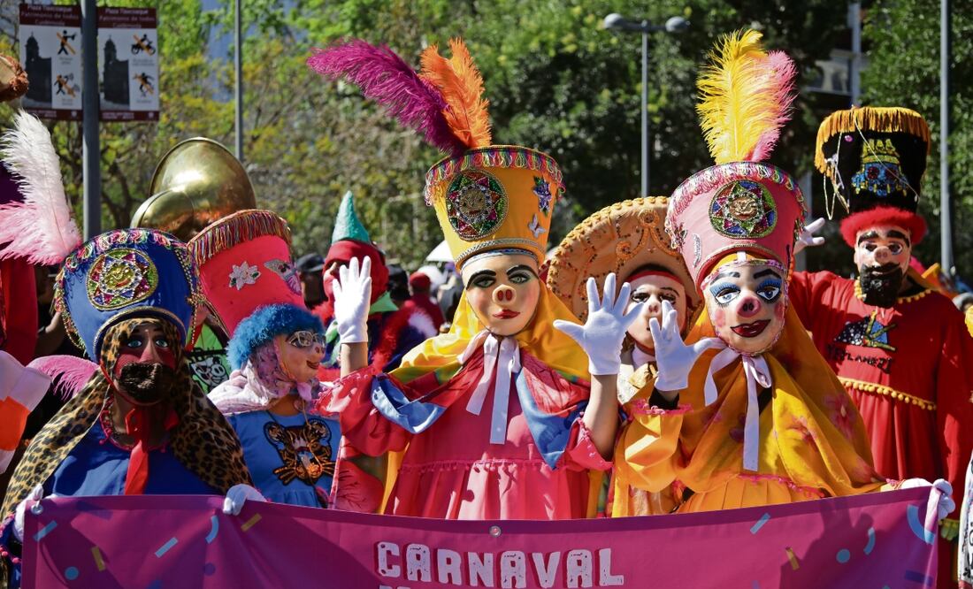 El Carnaval llega a las calles del Centro Histórico. Foto: Especial