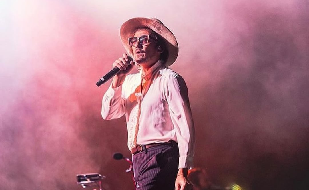 León Larregui llega a la capital mexicana.   Foto: instagram