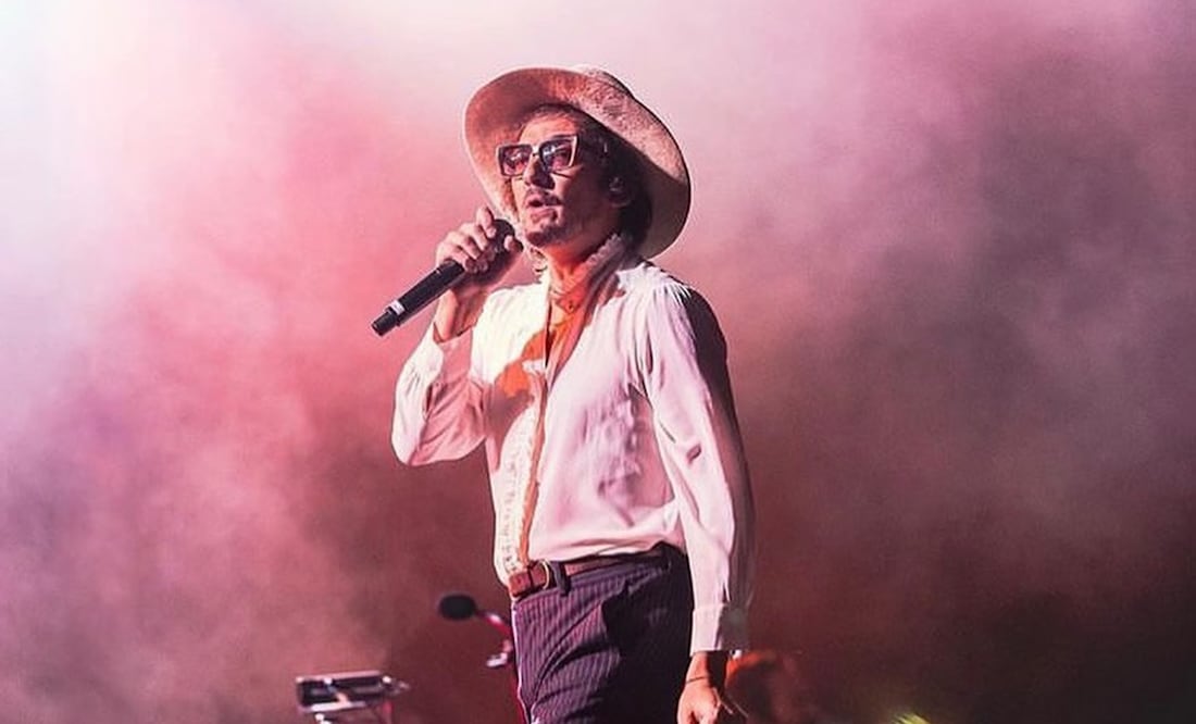 León Larregui llega a la capital mexicana. Foto: instagram