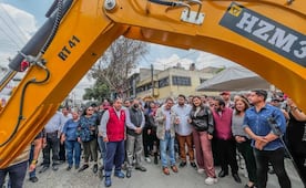 Inician renovación de Calzada de La Naranja entre Azcapotzalco y Naucalpan; usarán concreto hidráulico