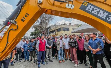 Inician renovación de Calzada de La Naranja entre Azcapotzalco y Naucalpan; usarán concreto hidráulico