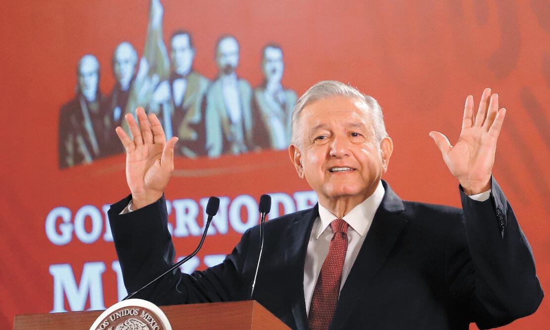 President López Obrador is taking the weekend off - Photo: Berenice Fregoso/EL UNIVERSAL