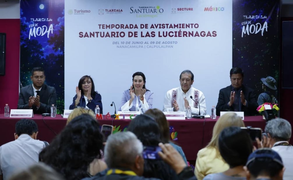 Presentan Temporada de Avistamiento en el Santuario de las Luciérnagas de Tlaxcala (18/05/2026). Foto: Fernanda Rojas / EL UNIVERSAL