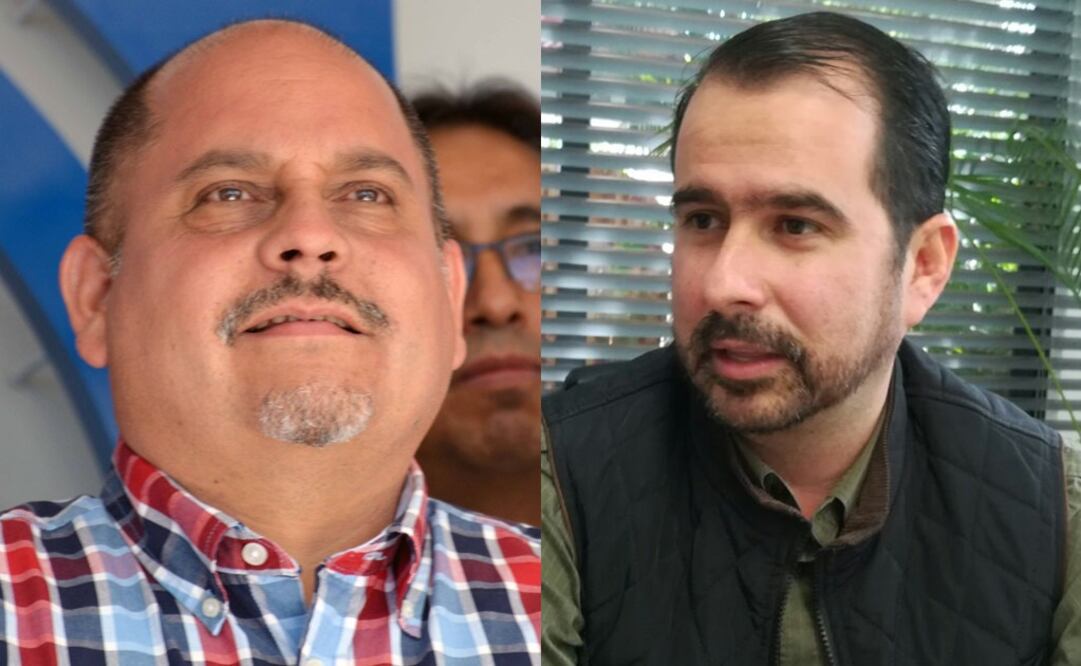 Juan Carlos Pallares y Jorge Aguilar del PAN y PRD, respectivamente. (FOTO: Cortesia de PAN y PRD)