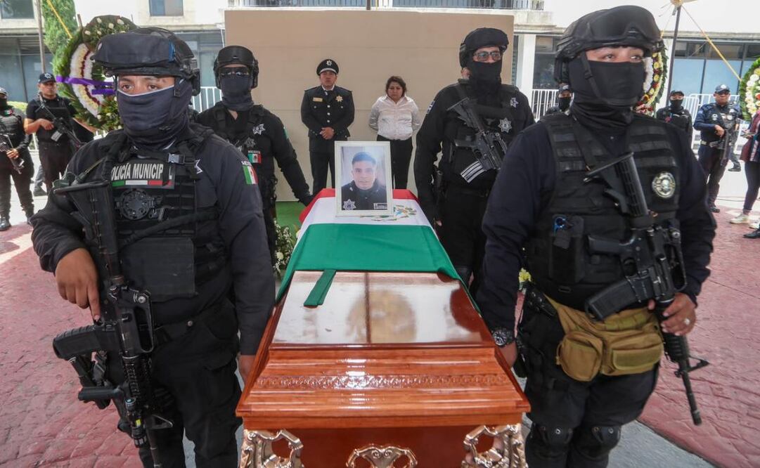 Víctor Ángel Maldonado Alvarado fue el elemento de la corporación local que perdió la vida en cumplimiento de su deber. Foto: Especial