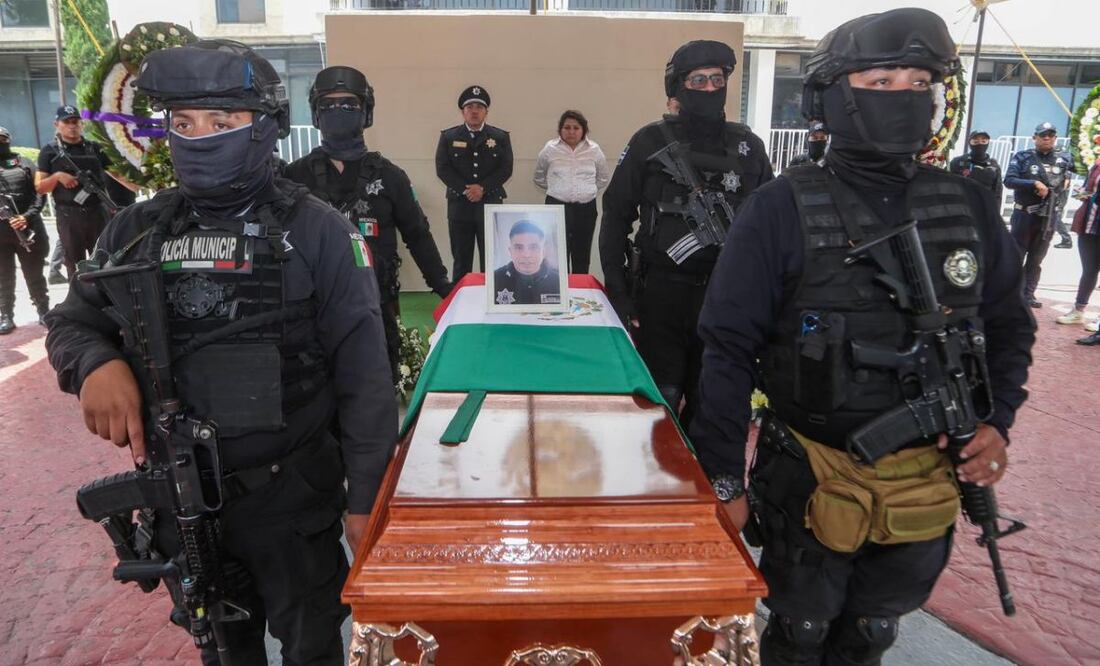 Víctor Ángel Maldonado Alvarado fue el elemento de la corporación local que perdió la vida en cumplimiento de su deber. Foto: Especial