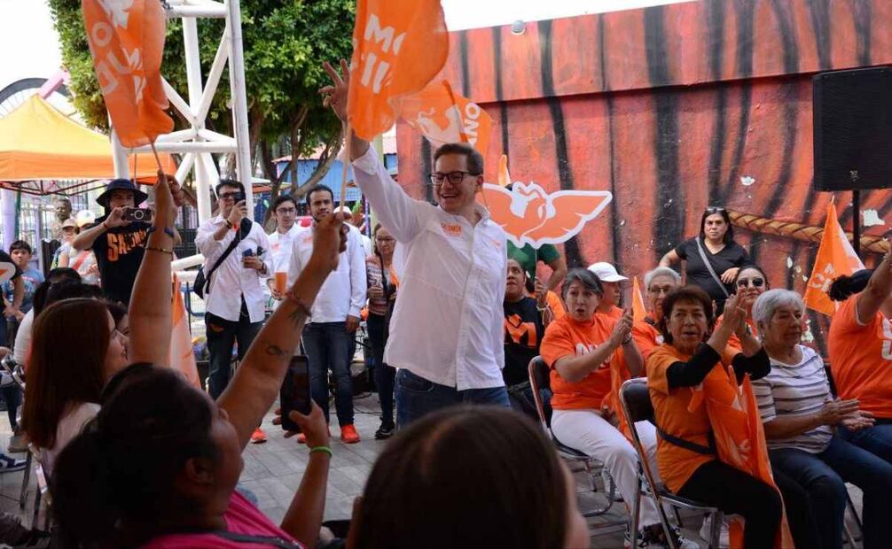 El Candidato de Movimiento Ciudadano a la Jefatura de Gobierno, Salomón Chertorivski. Foto: Especial