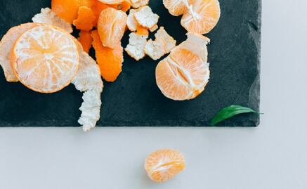 Para qué sirve hervir la cáscara de mandarina