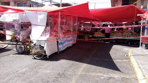 Prohiben venta de alcohol en tianguis de Iztapalapa