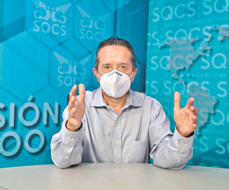 Carlos Joaquín González exhortó a los diversos sectores a mantener y reforzar los hábitos de higiene y la responsabilidad en los protocolos. Foto: Especial