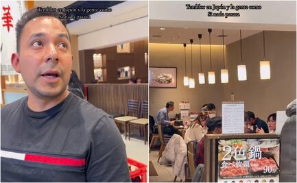 TikTok: Mexicano graba terremoto en Japón y le sorprende reacción de la gente: "como si nada pasara"